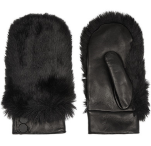 Faux Fur Gloves Karl Lagerfeld